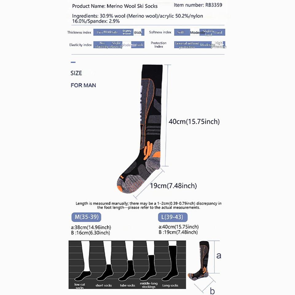 Loogdeel hoogwaardige merinowo - Thermal Sock Winter recensie en prijs