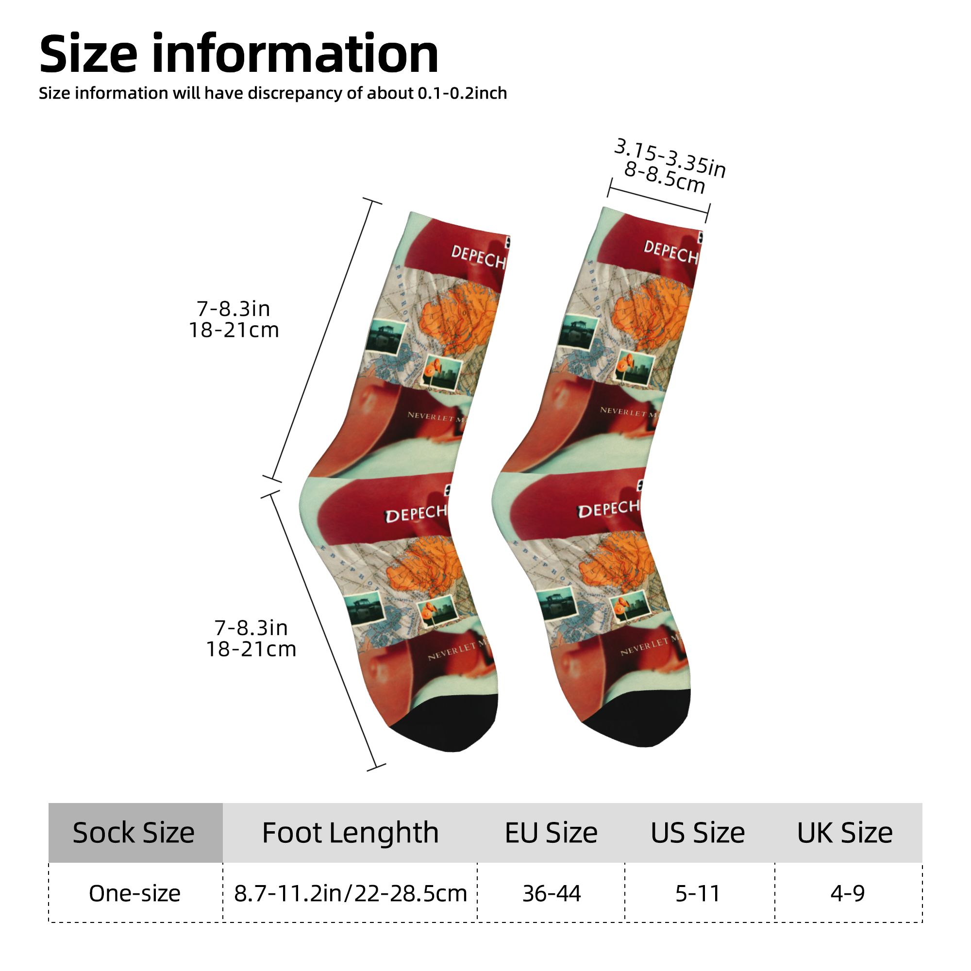 Custom D-Depeche Cool Mode Ele - Dress Sock Men recensie en prijs