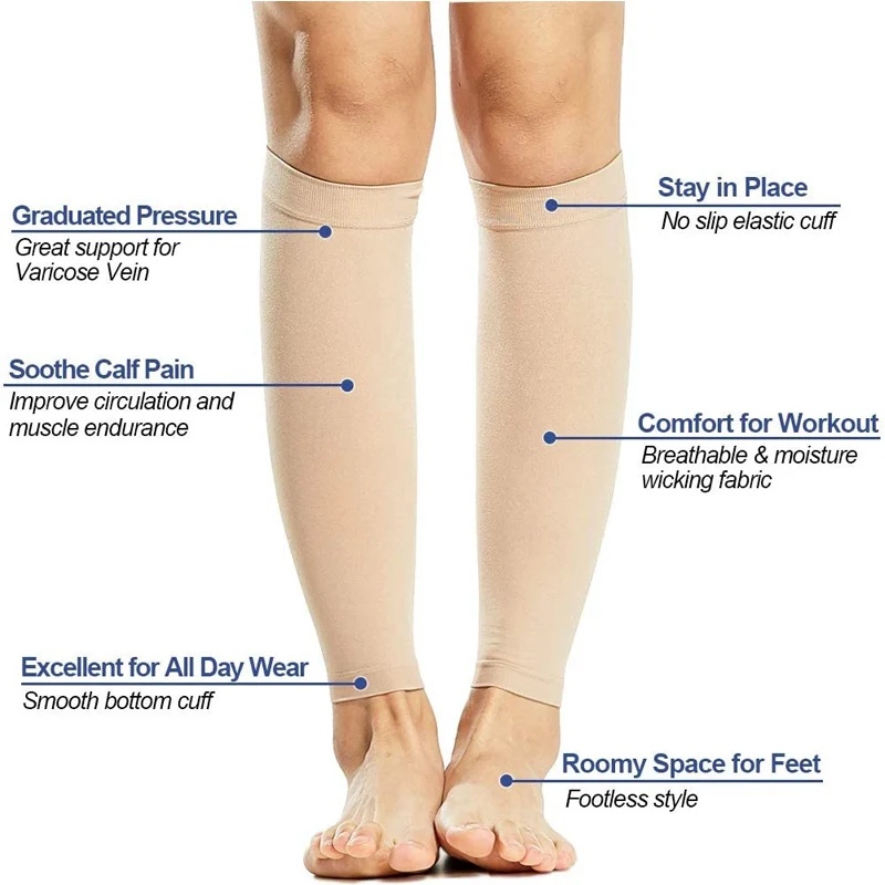 Compressie kousen zonder voet, - Compression Sock Medical recensie en prijs