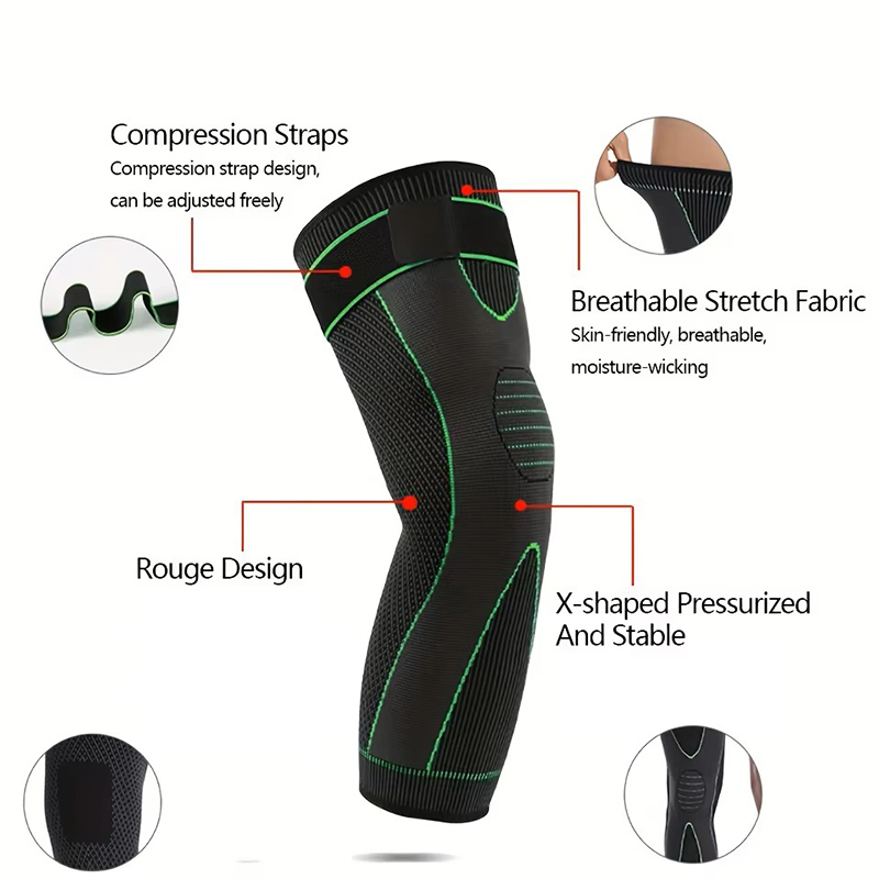2 stuks compressie kniebescher - Compression Sleeve Calf recensie en prijs